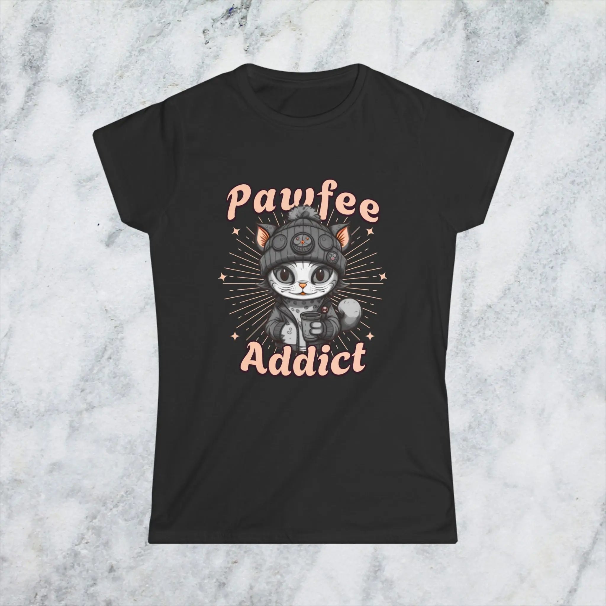 Pawfee Addict T-shirt Printify