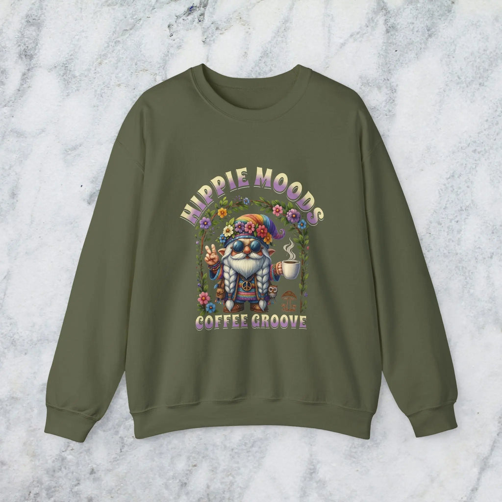 Hippie Gnome Sweatshirt - Boldly Bitter Company