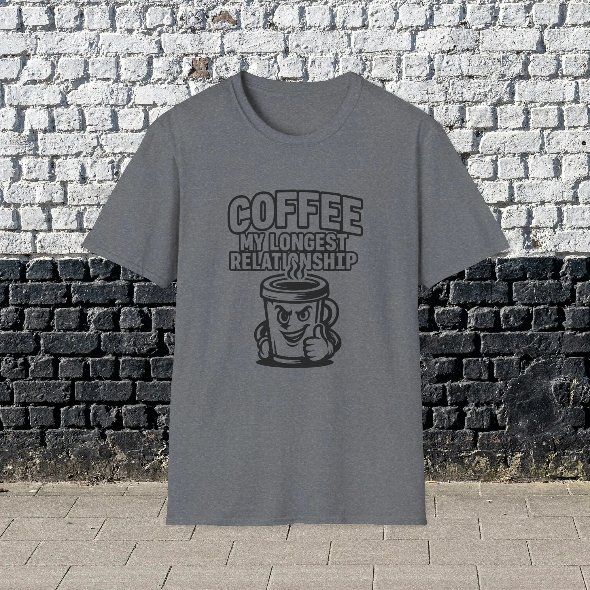 Coffee: My Longest Relationship T-Shirt Printify