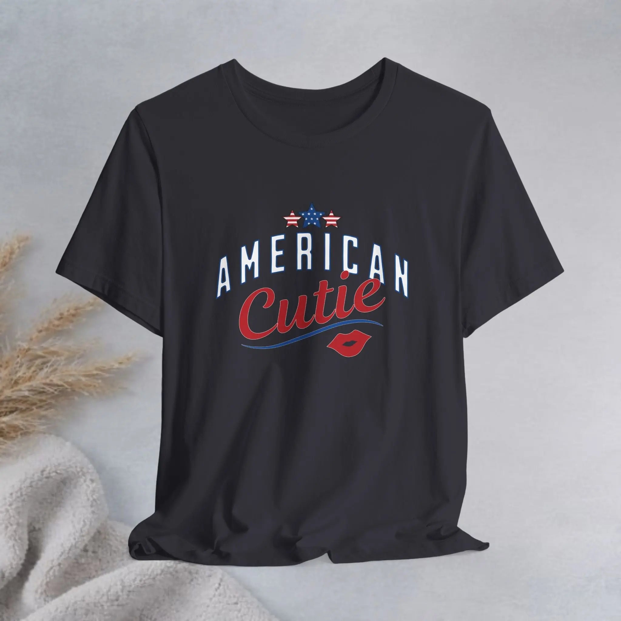 American Cutie Tee — Patriotic 4th of July Graphic T-Shirt Printify