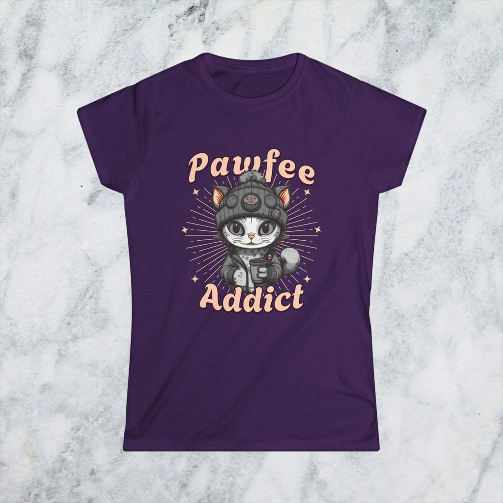 Pawfee Addict T-shirt Printify