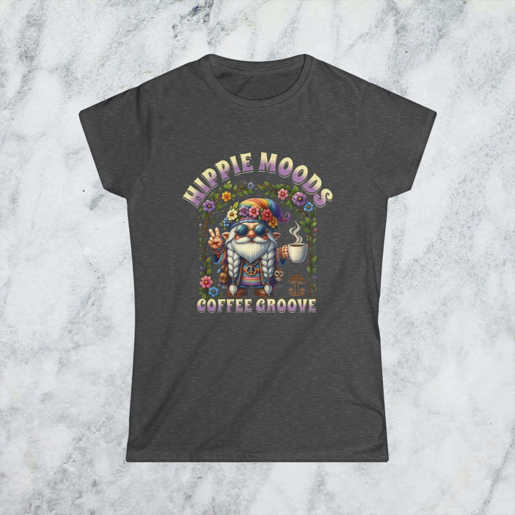 Hippie Moods Coffee Grove Tee Printify