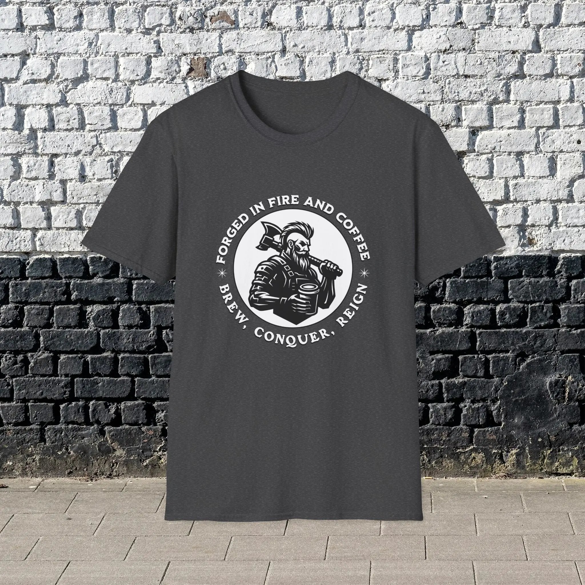 Forged in Fire Viking T-Shirt Printify