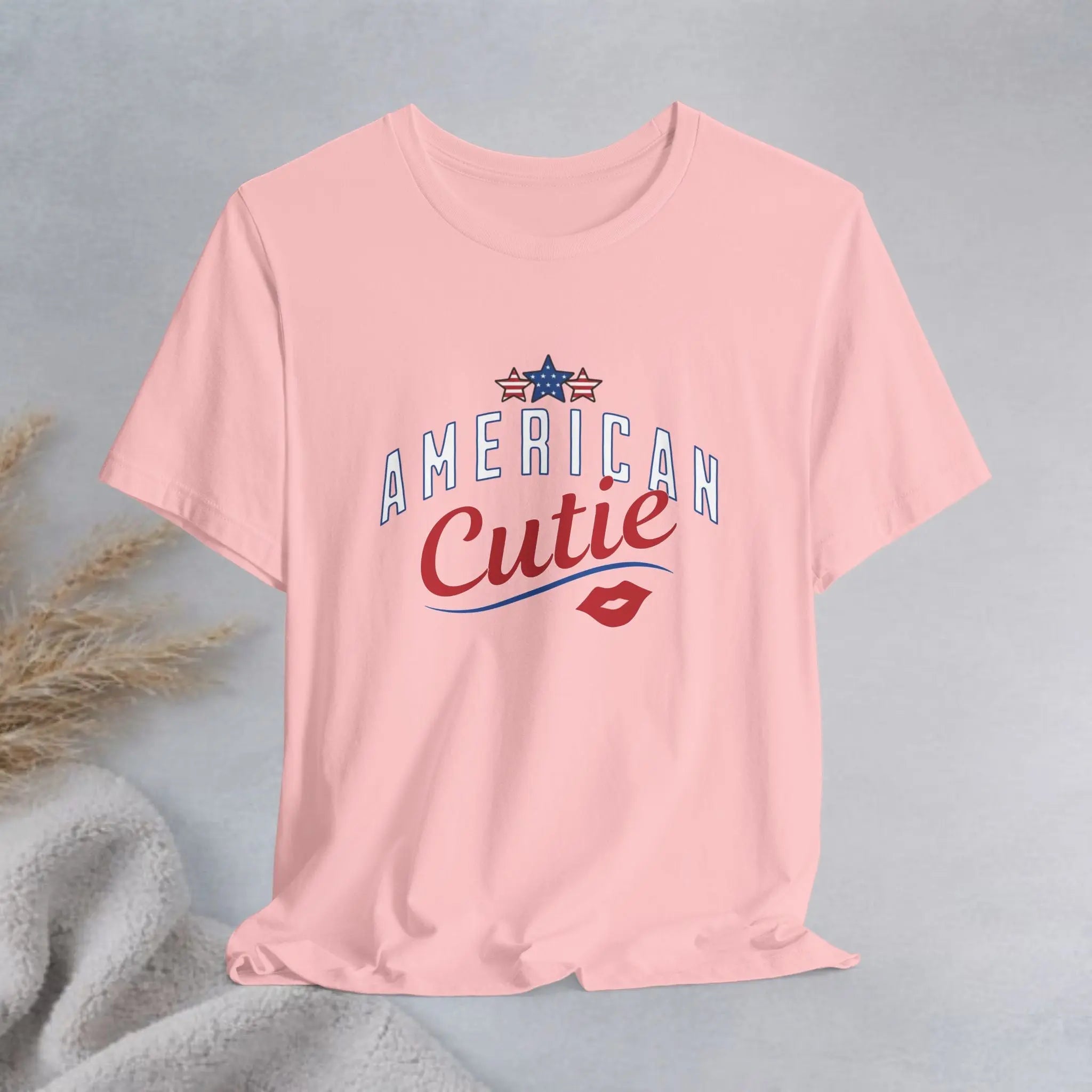 American Cutie Tee — Patriotic 4th of July Graphic T-Shirt Printify