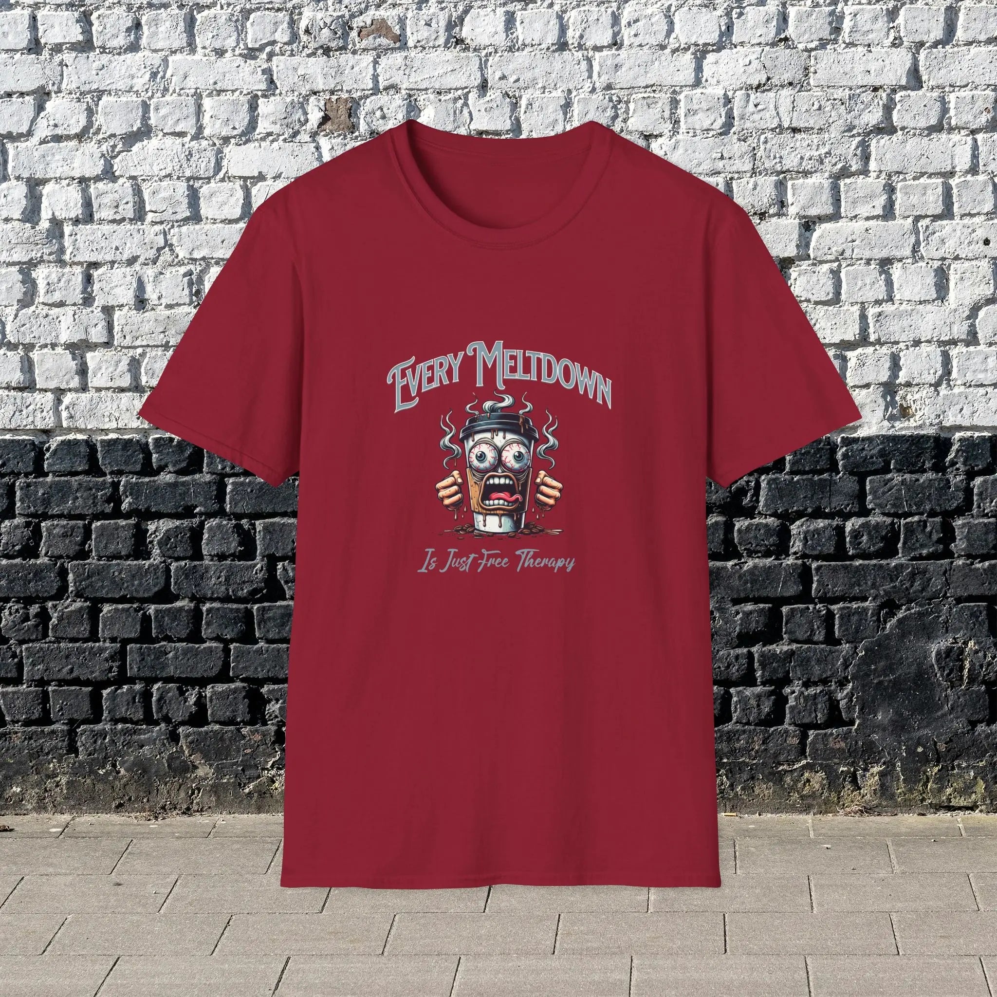 Therapy Coffee Cup T-shirt Printify