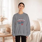 Liberty Belle Sweatshirt — Patriotic Retro Graphic Pullover Printify