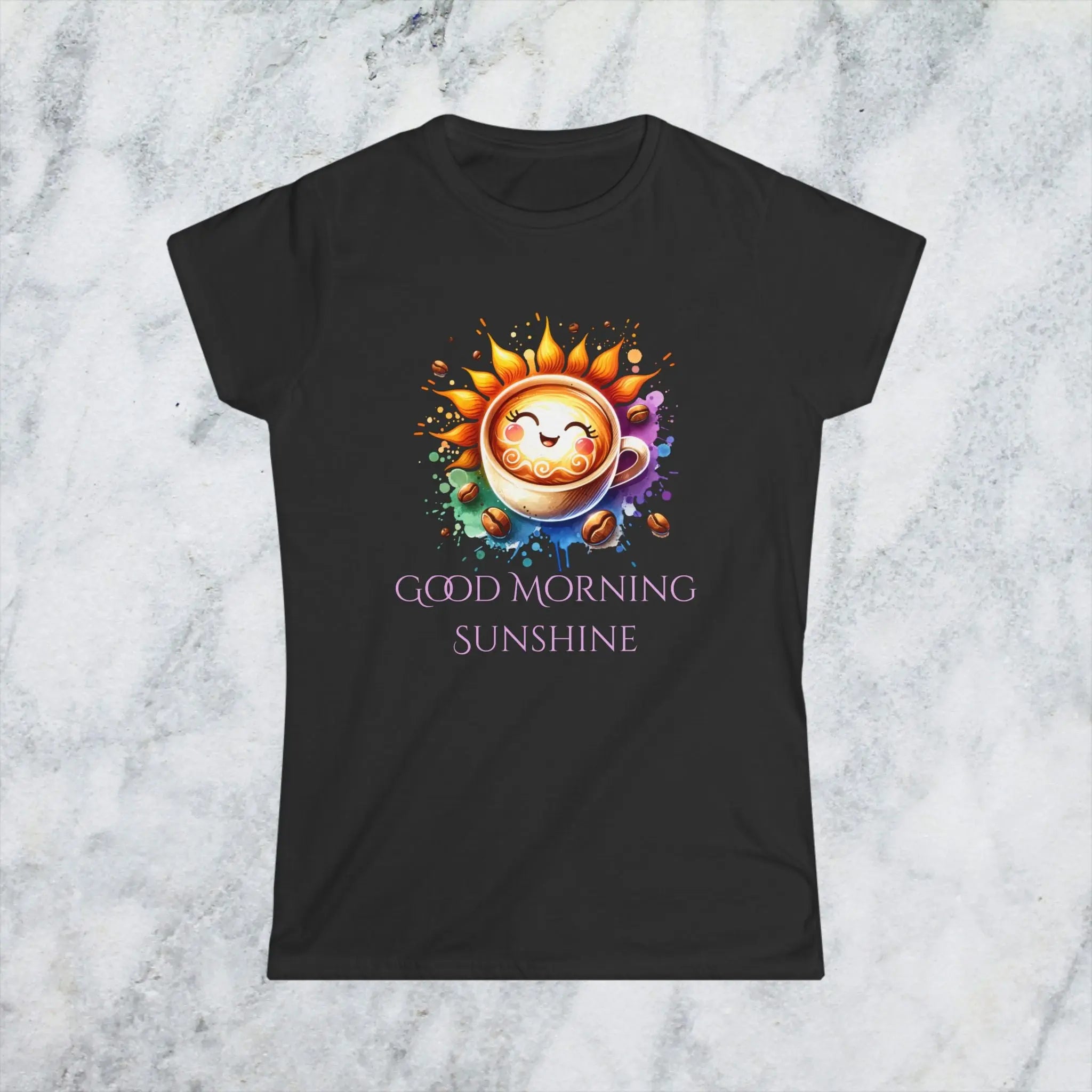 Good Morning Sunshine - Sunshine and Coffee Tee - Boldly Bitter Company