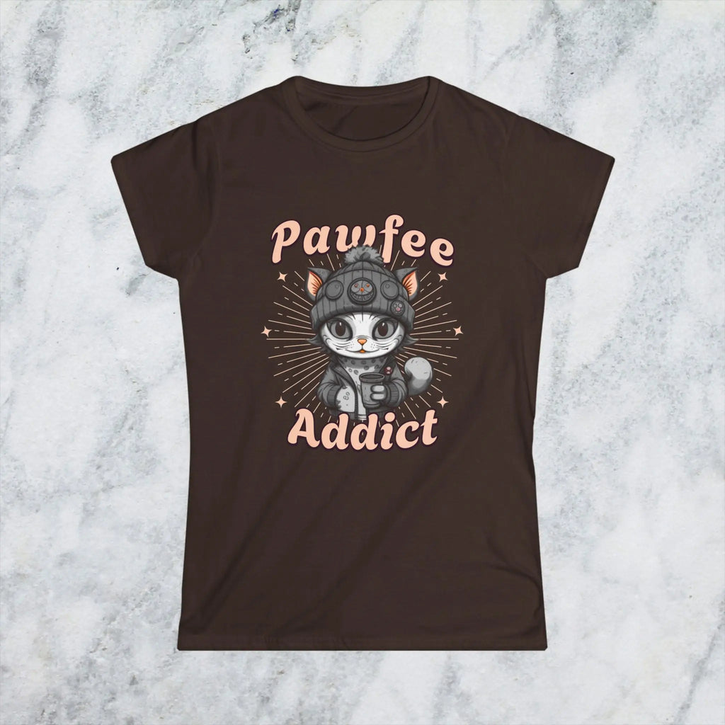 Pawfee Addict T-shirt Printify