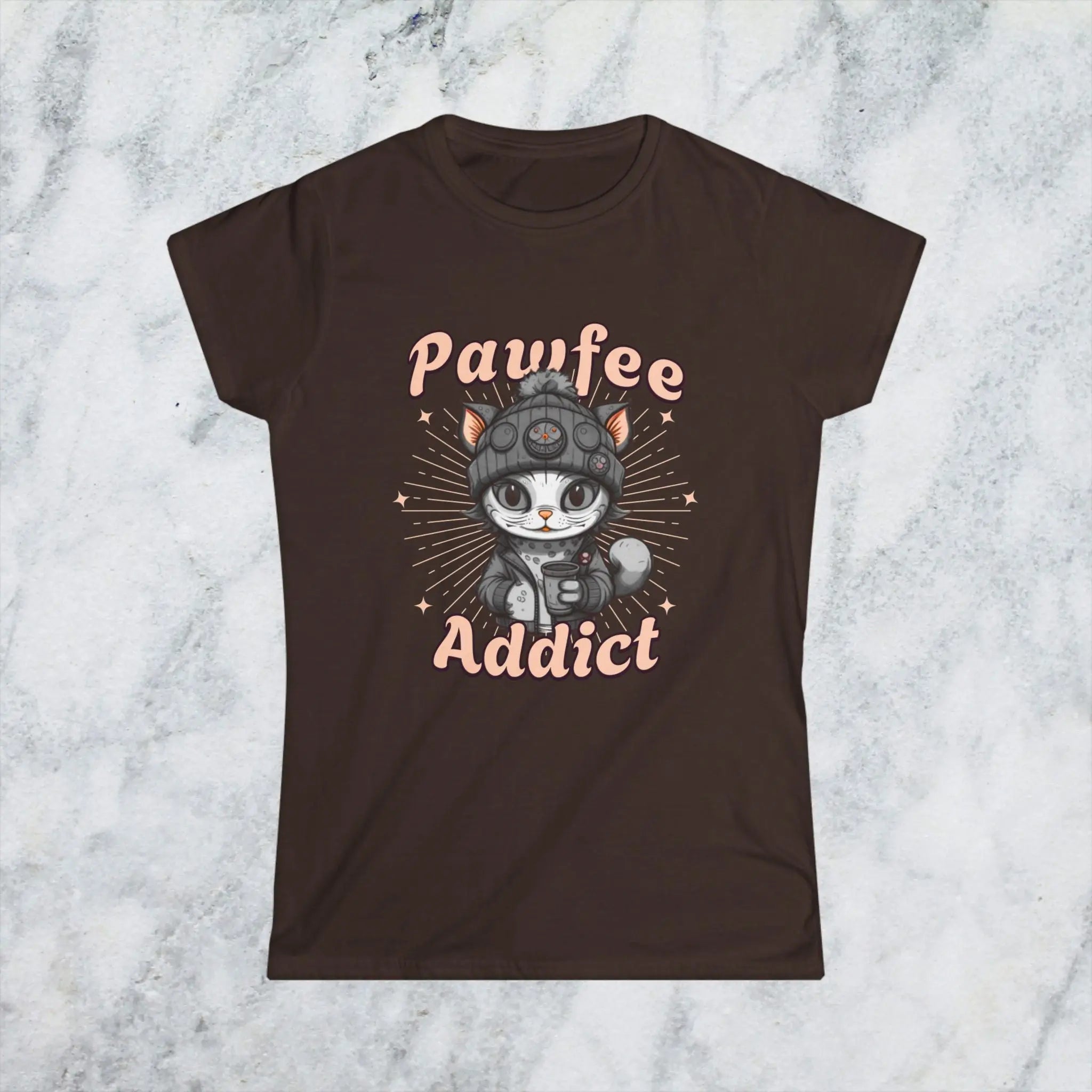 Pawfee Addict T-shirt Printify