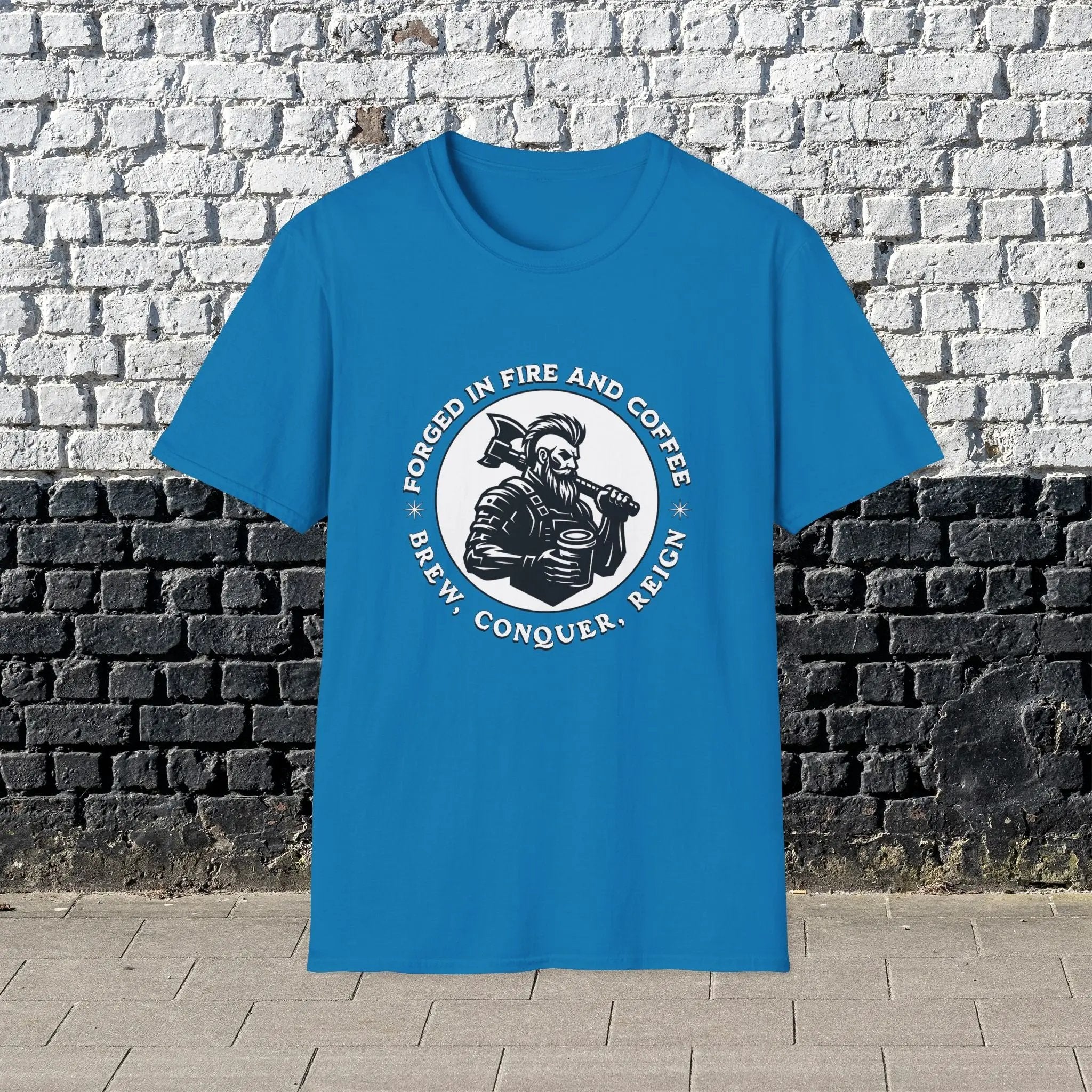 Forged in Fire Viking T-Shirt Printify