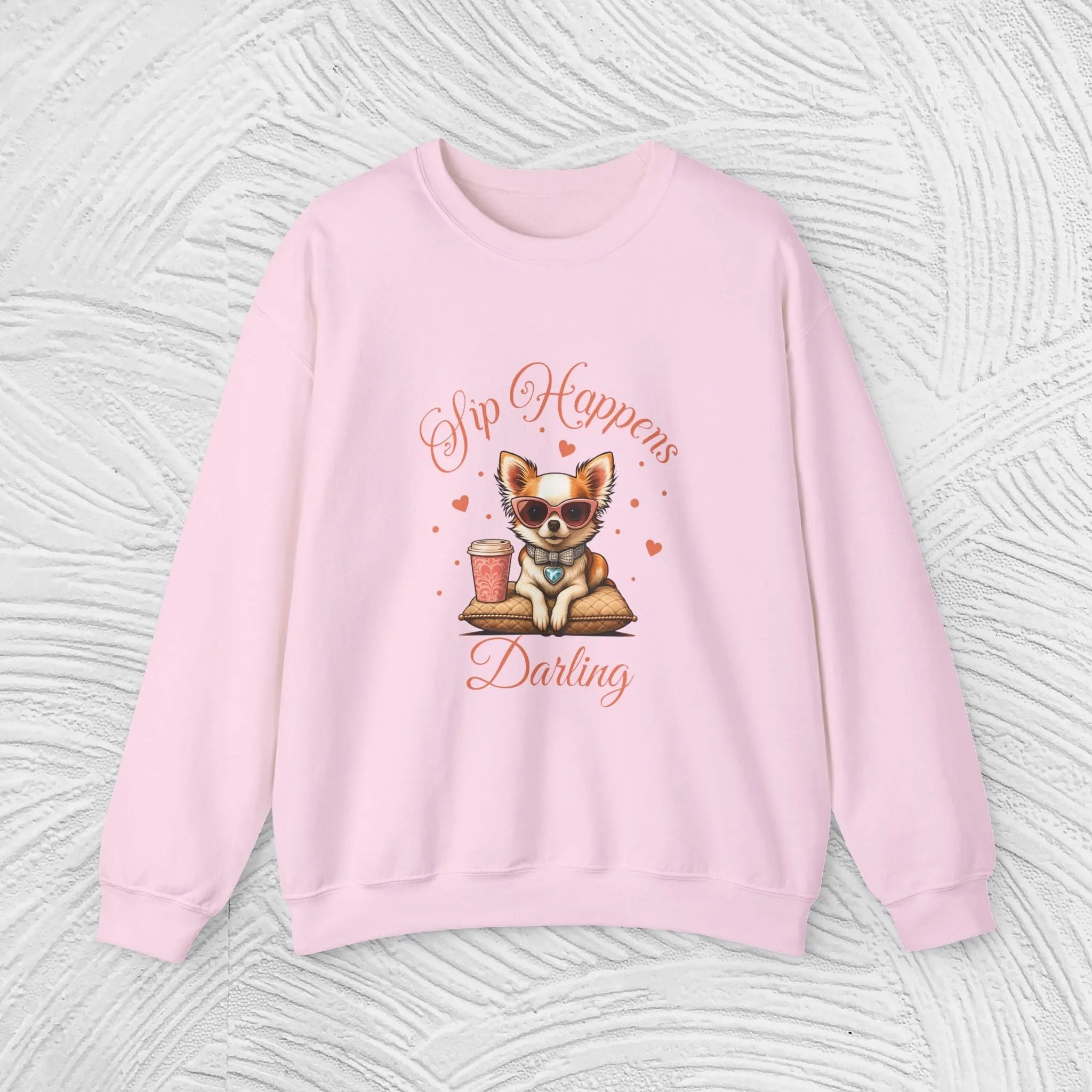 Sip Happens Darling Sweatshirt Printify
