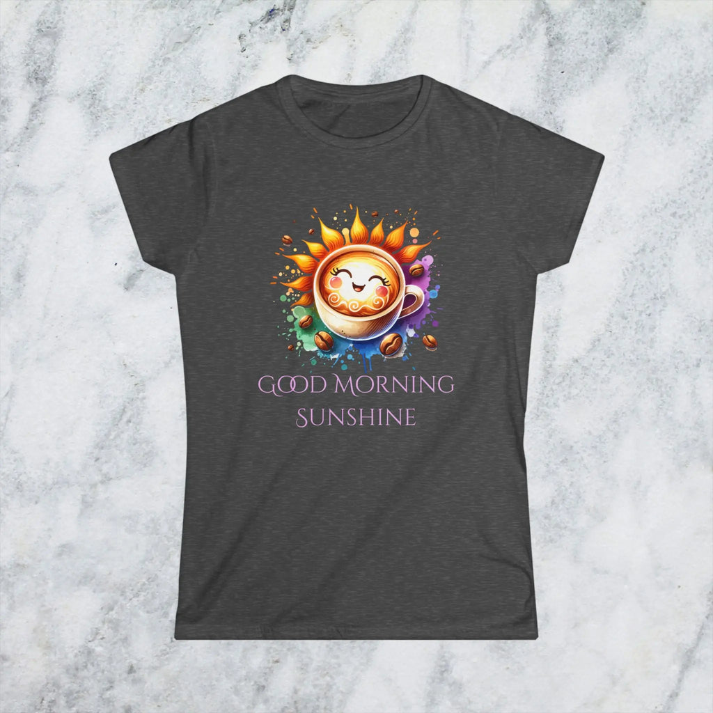 Good Morning Sunshine - Sunshine and Coffee Tee - Boldly Bitter Company