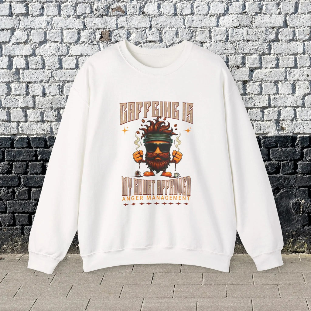 Anger Management Sweatshirt - Funny Coffee Togo Cup Perfect Gifts For Him Printify