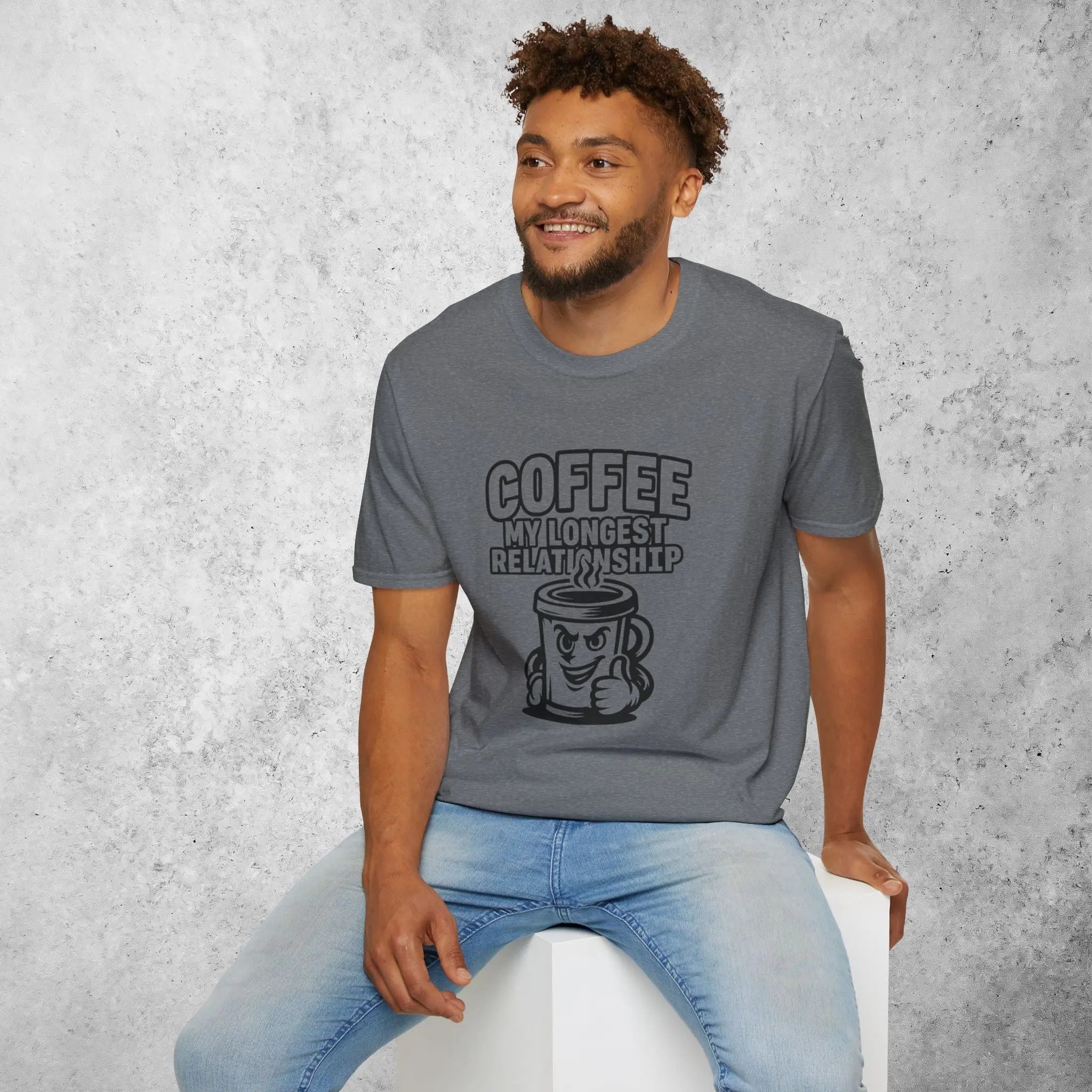 Coffee: My Longest Relationship T-Shirt Printify