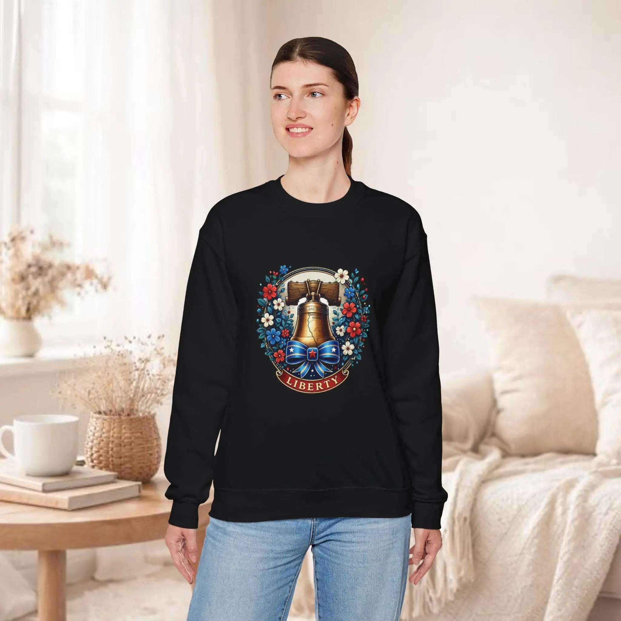 Liberty Bell Sweatshirt Printify