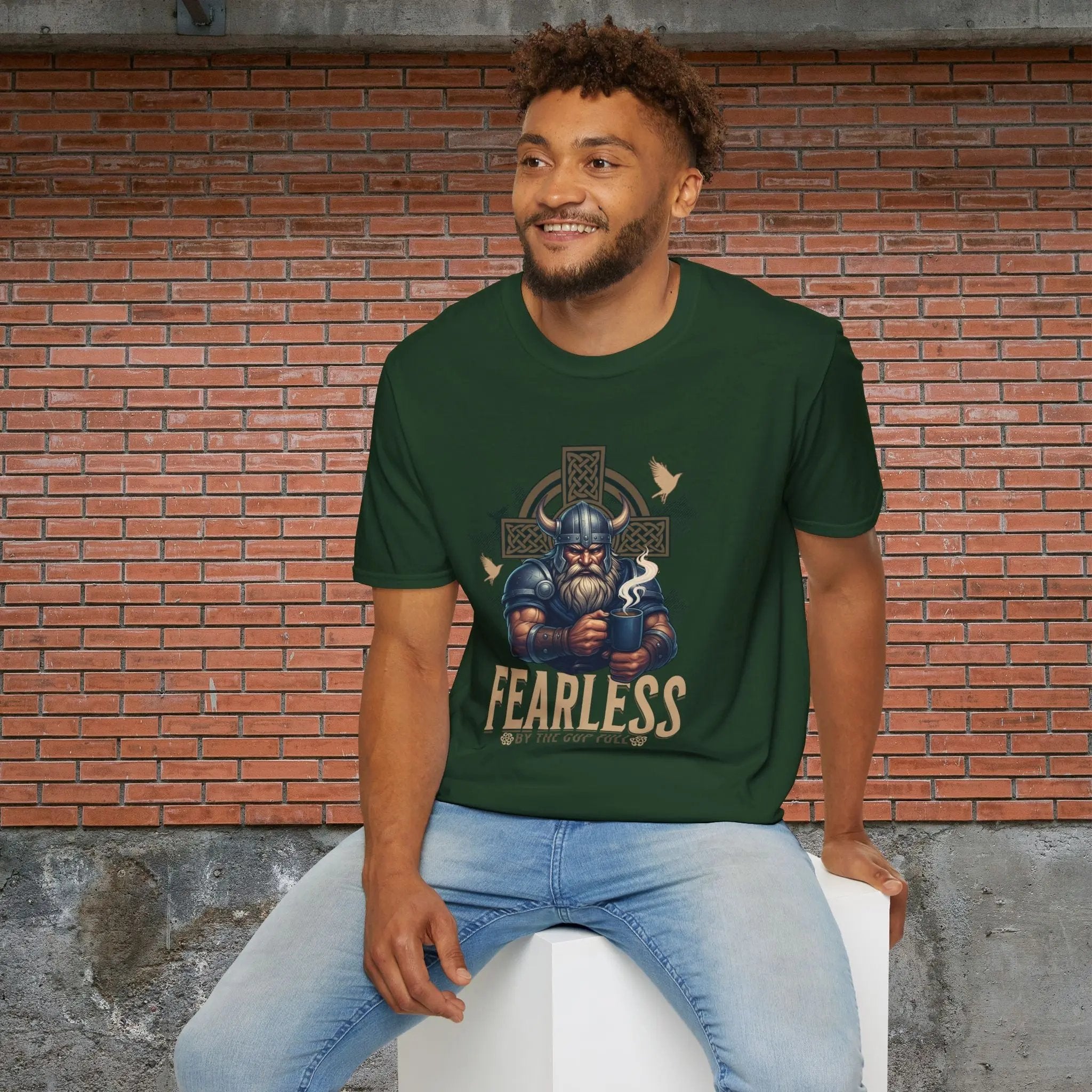 Fearless Viking T-Shirt Printify