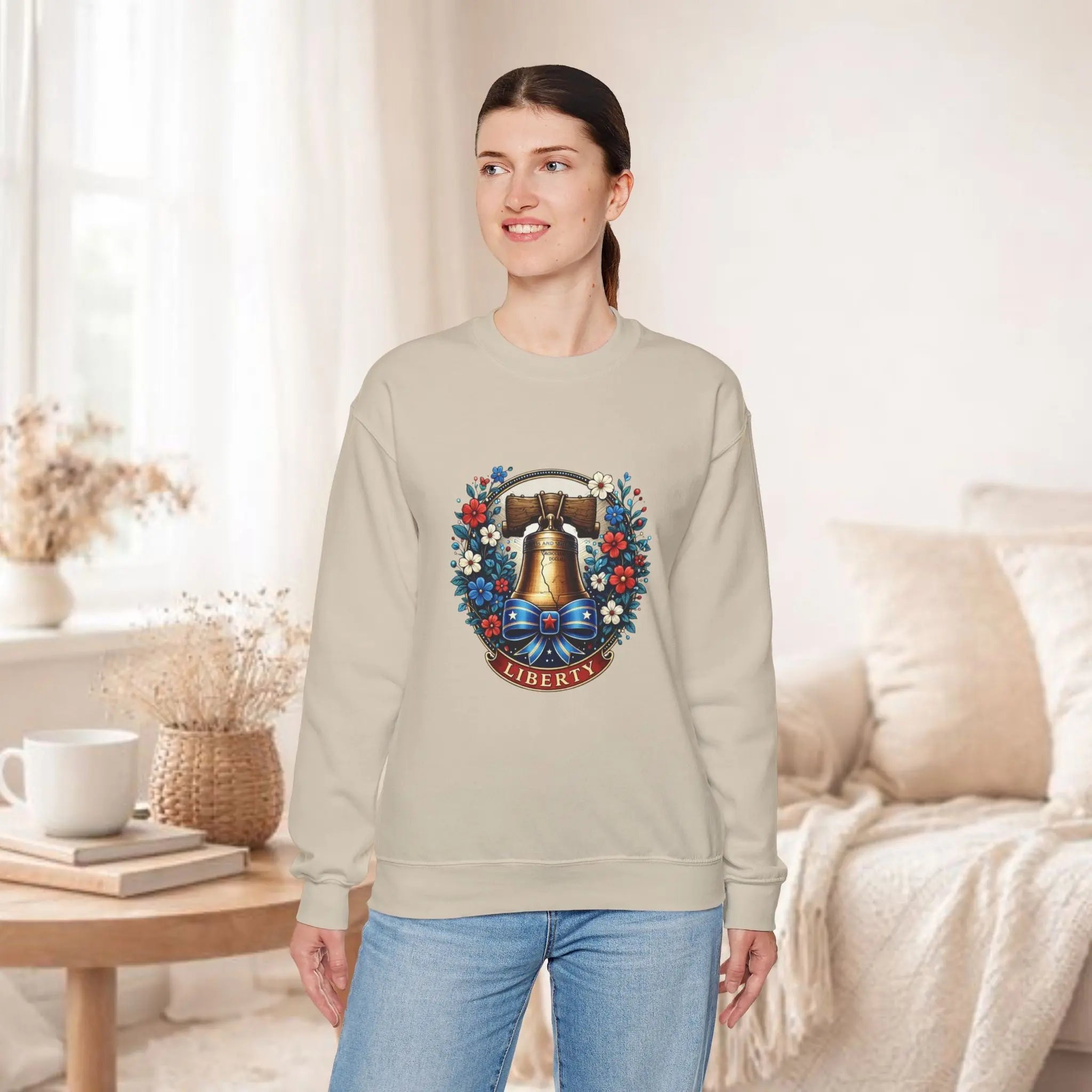 Liberty Bell Sweatshirt Printify