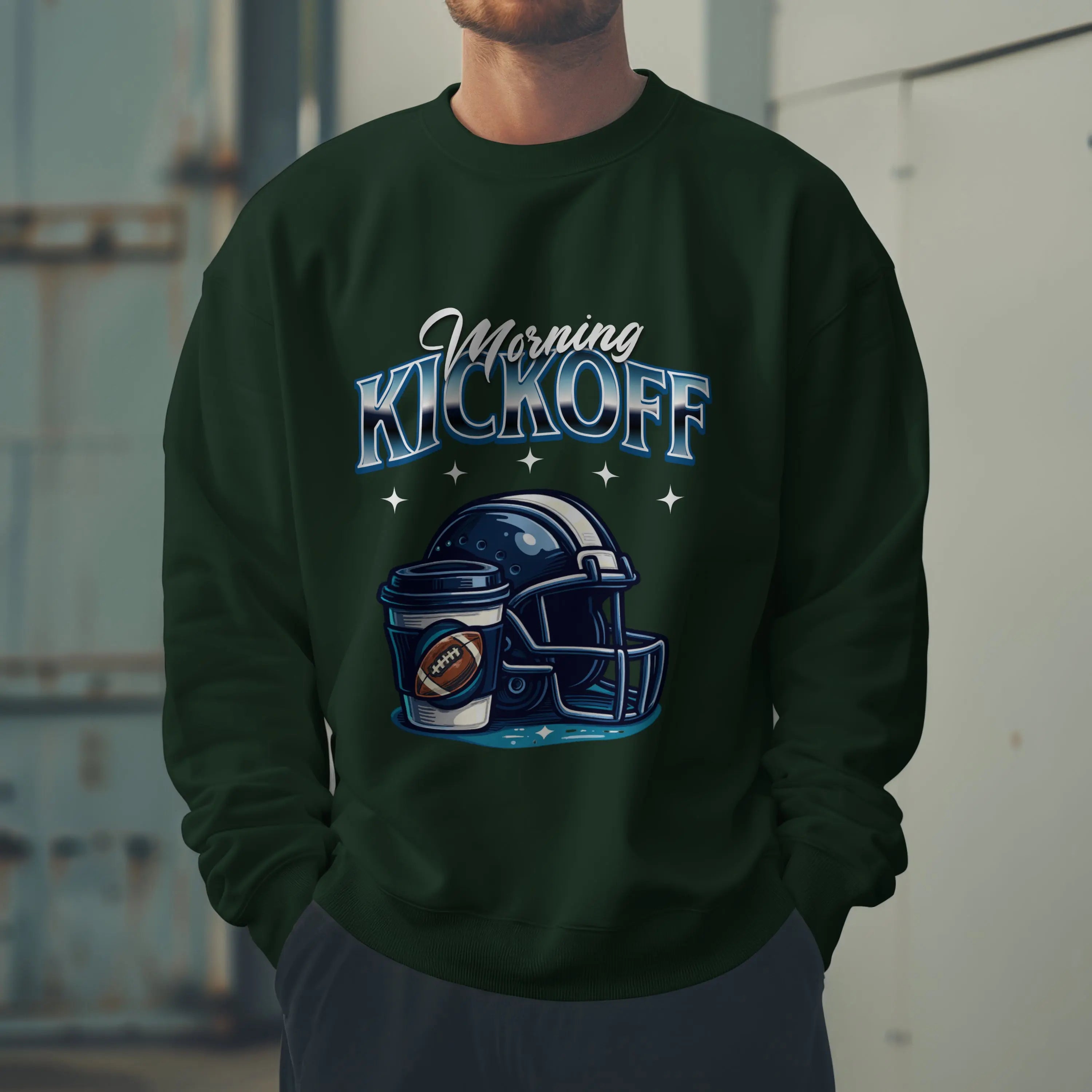 Morning Kickoff Sweatshirt Printify