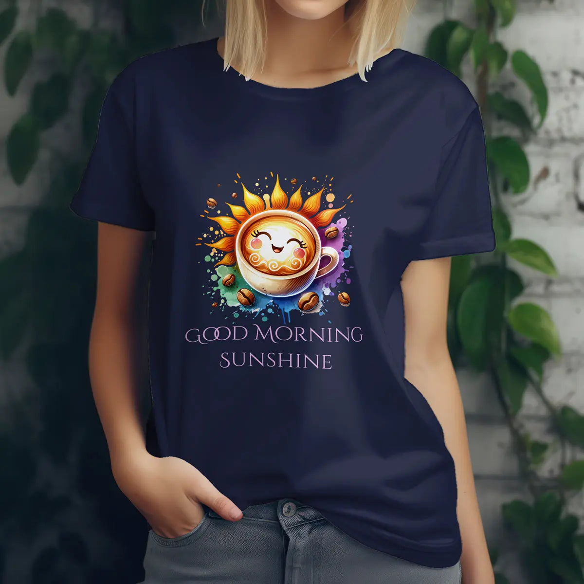 Good Morning Sunshine - Sunshine and Coffee Tee - Boldly Bitter Company