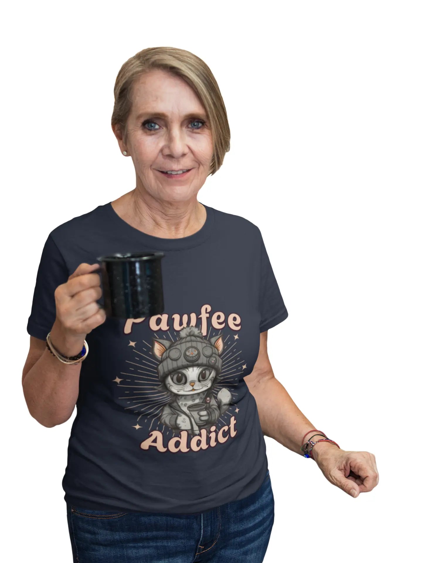 Pawfee Addict T-shirt Printify