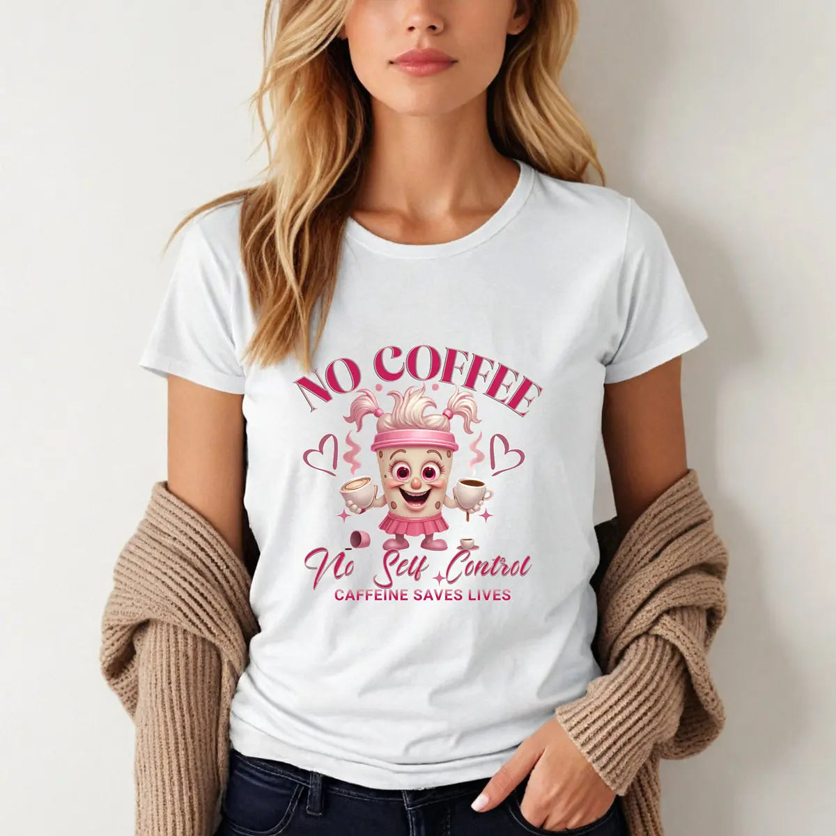 No Self Control T-shirt Printify