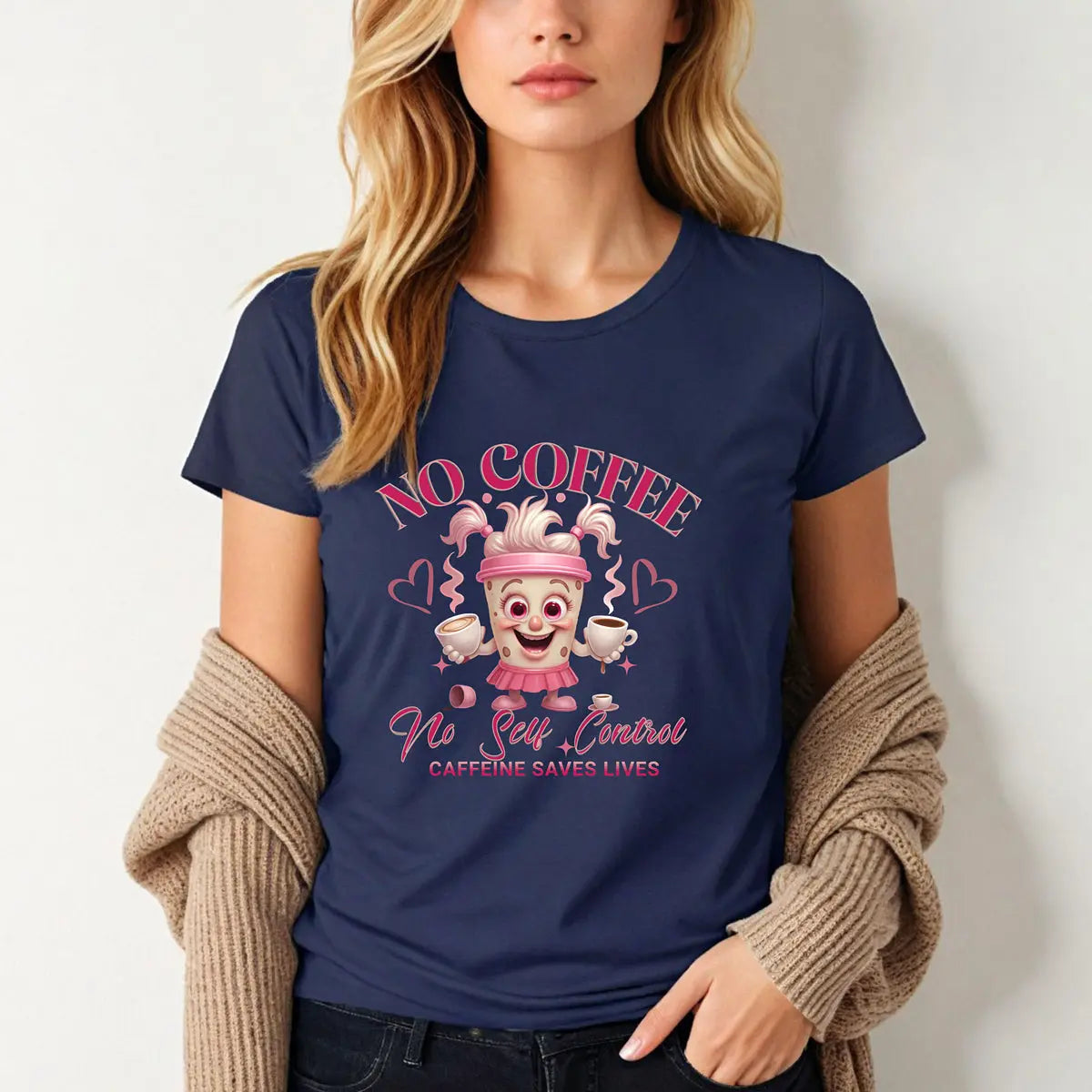 No Self Control T-shirt Printify