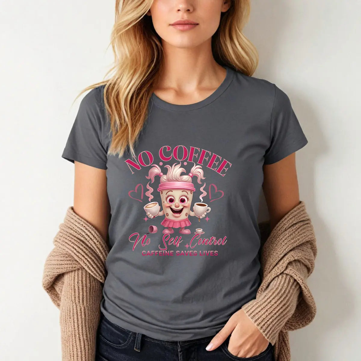 No Self Control T-shirt Printify