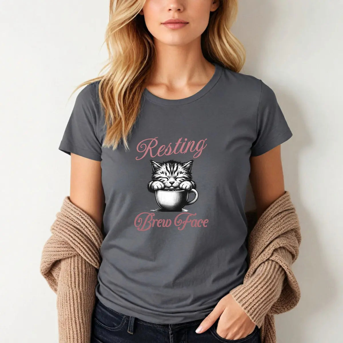Resting Brew Face T-shirt - Boldly Bitter Company