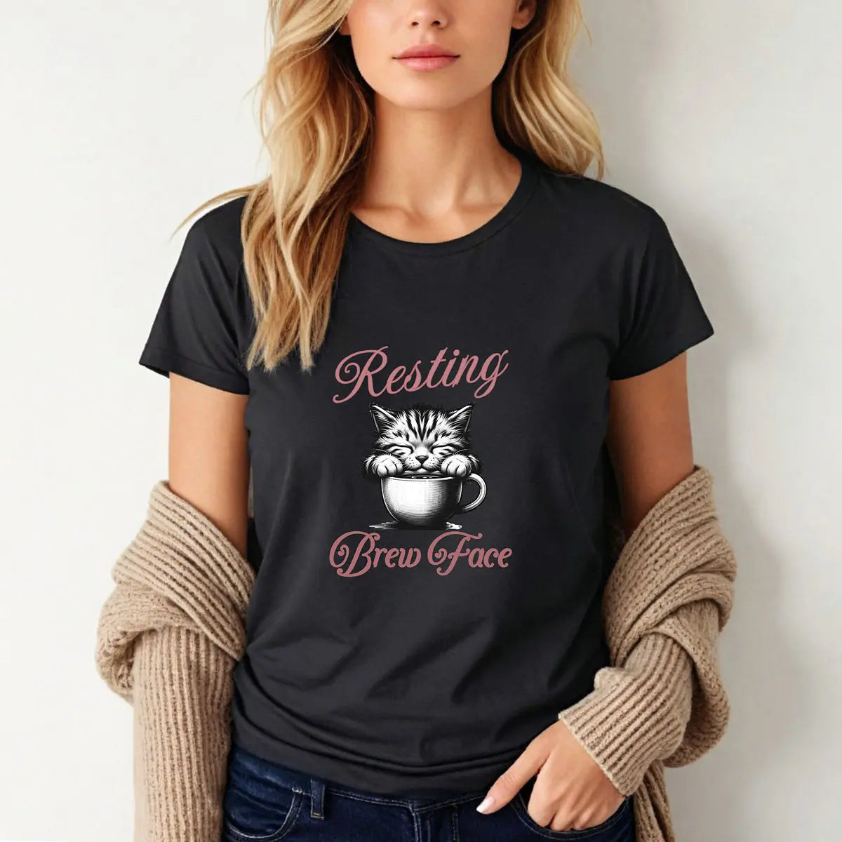Resting Brew Face T-shirt - Boldly Bitter Company