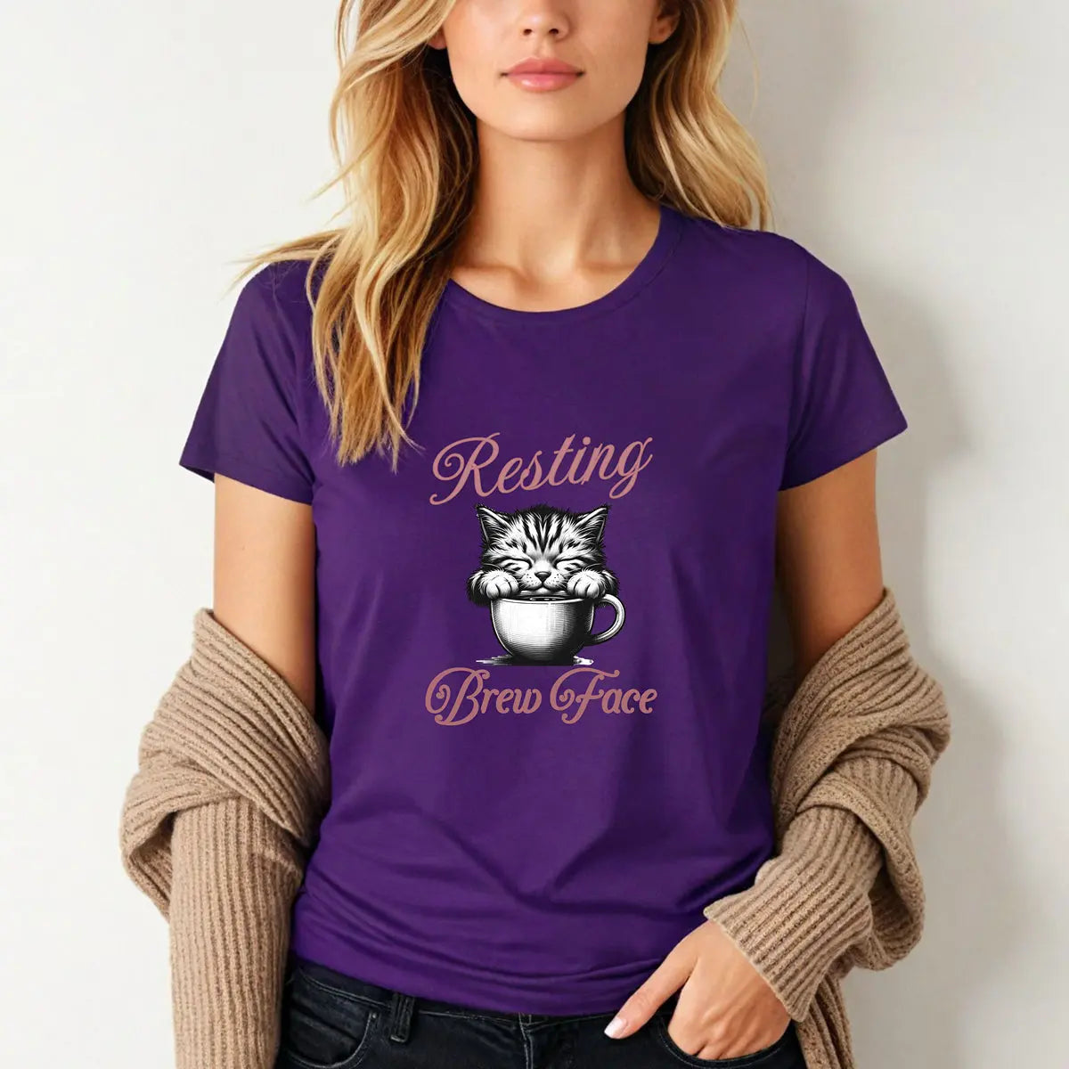 Resting Brew Face T-shirt - Boldly Bitter Company