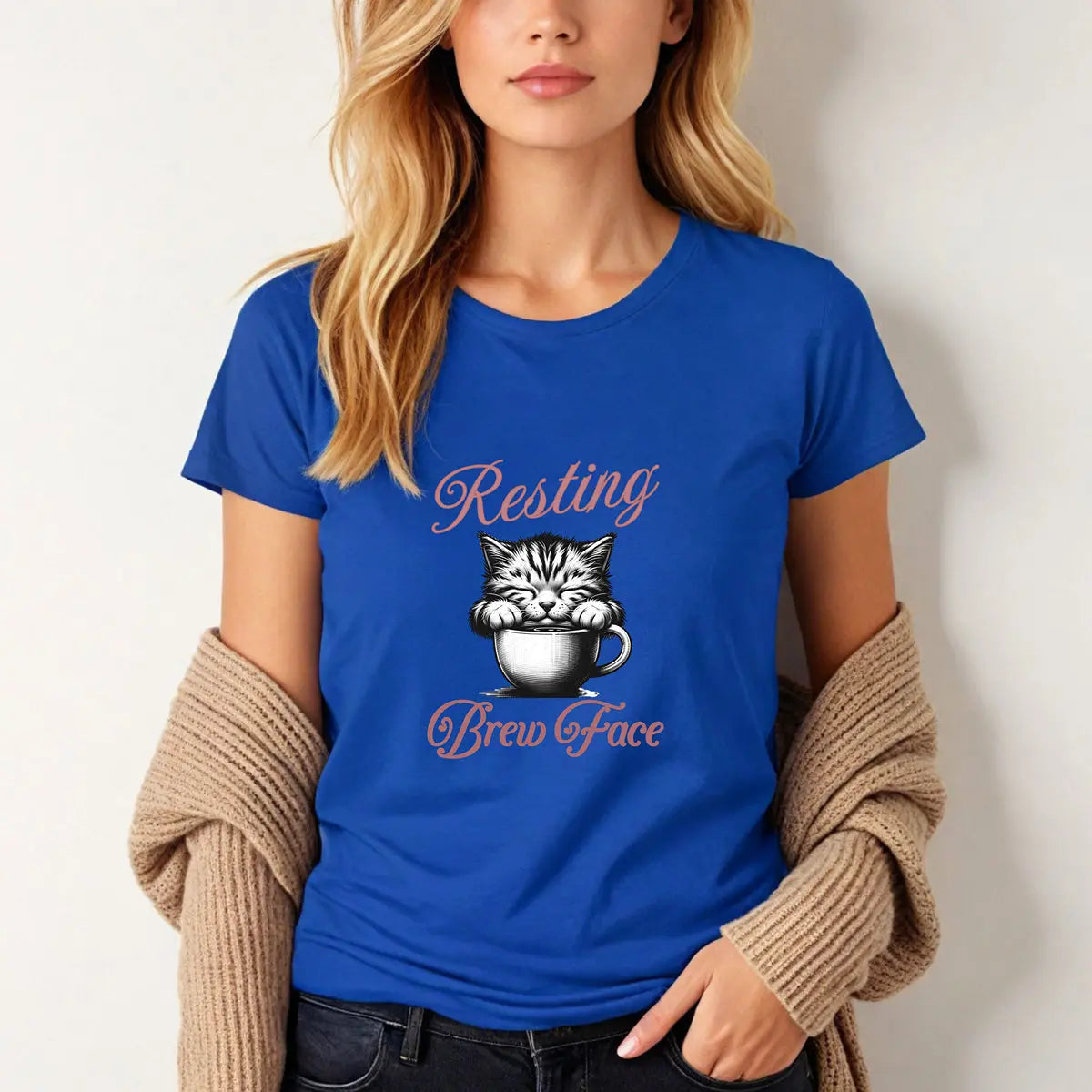 Resting Brew Face T-shirt - Boldly Bitter Company