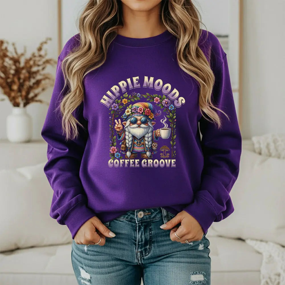 Hippie Gnome Sweatshirt - Boldly Bitter Company