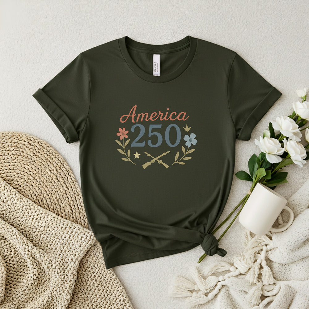 America 250 Celebration Tee — Patriotic 250th Anniversary T-Shirt
