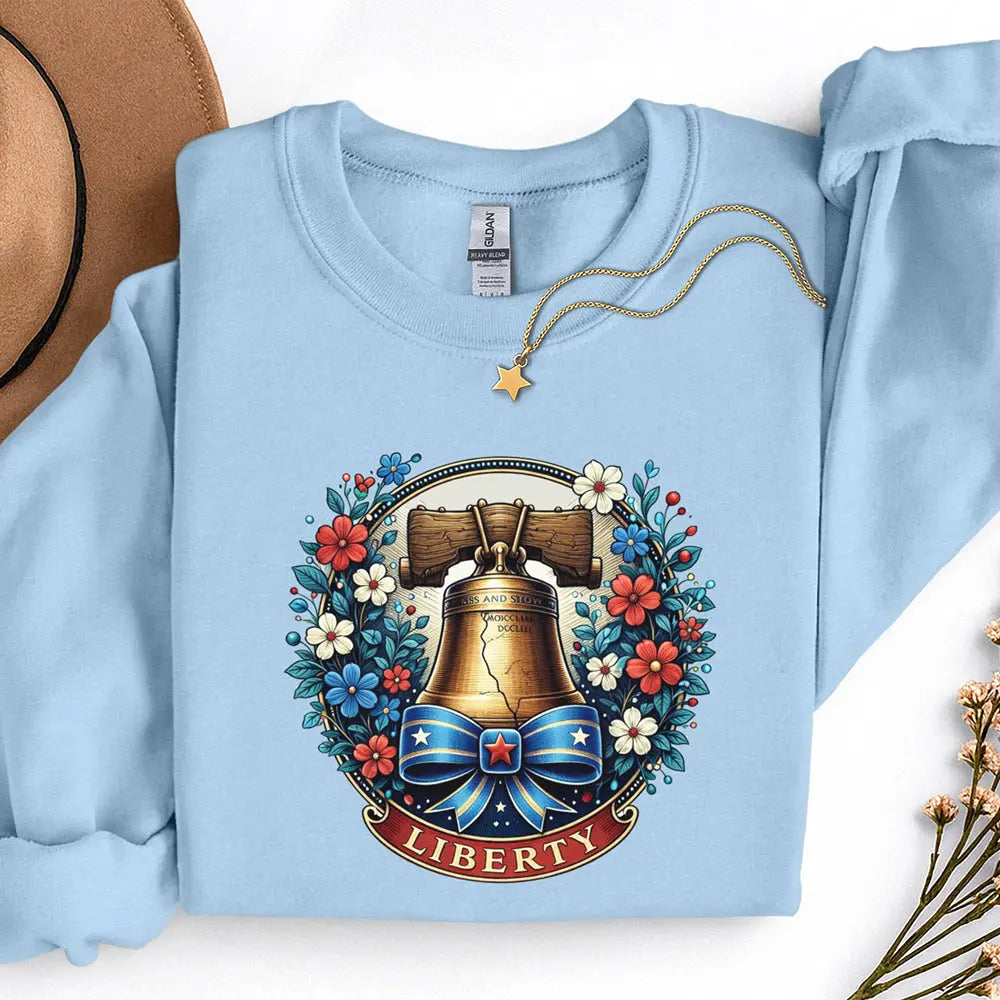 Liberty Bell Sweatshirt Printify
