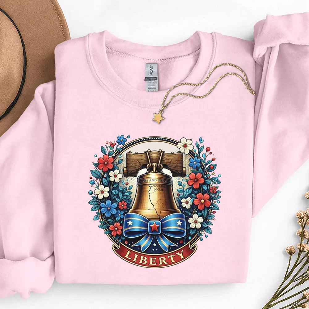 Liberty Bell Sweatshirt Printify