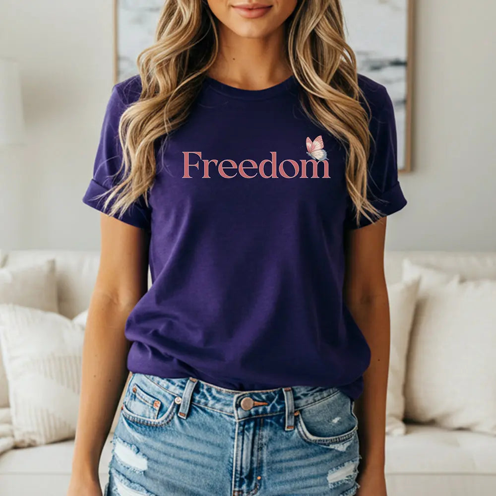 Freedom Butterfly Tee - Sweet Libertees