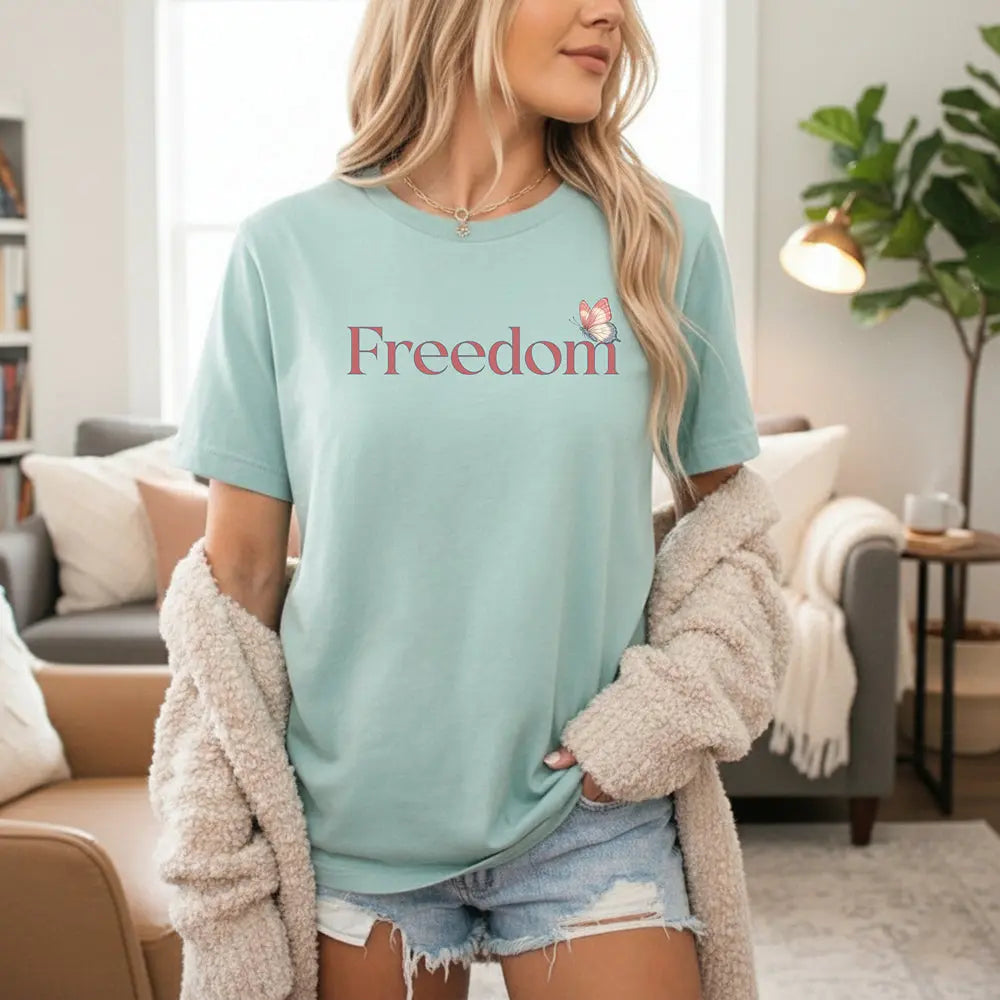 Freedom Butterfly Tee - Sweet Libertees