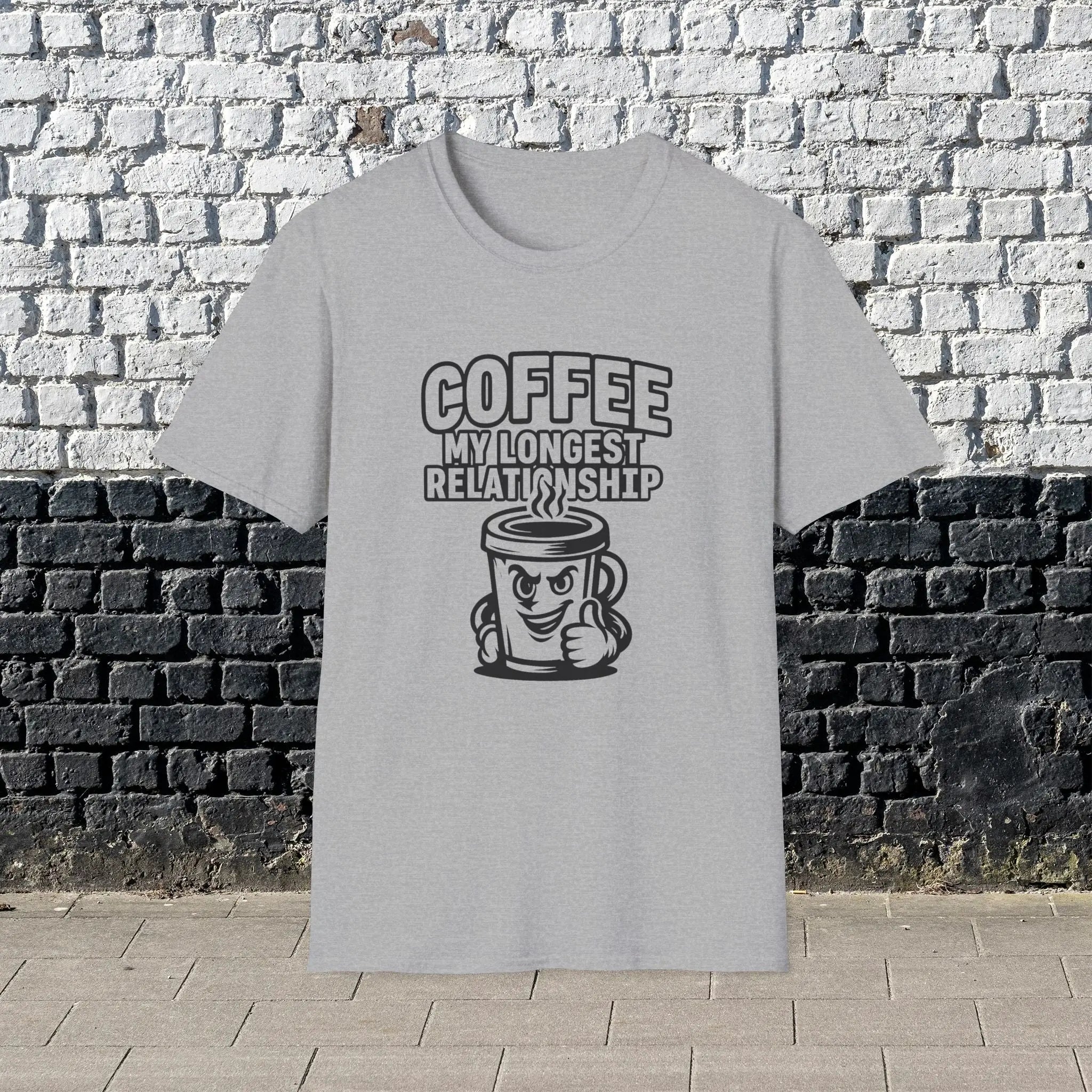 Coffee: My Longest Relationship T-Shirt Printify