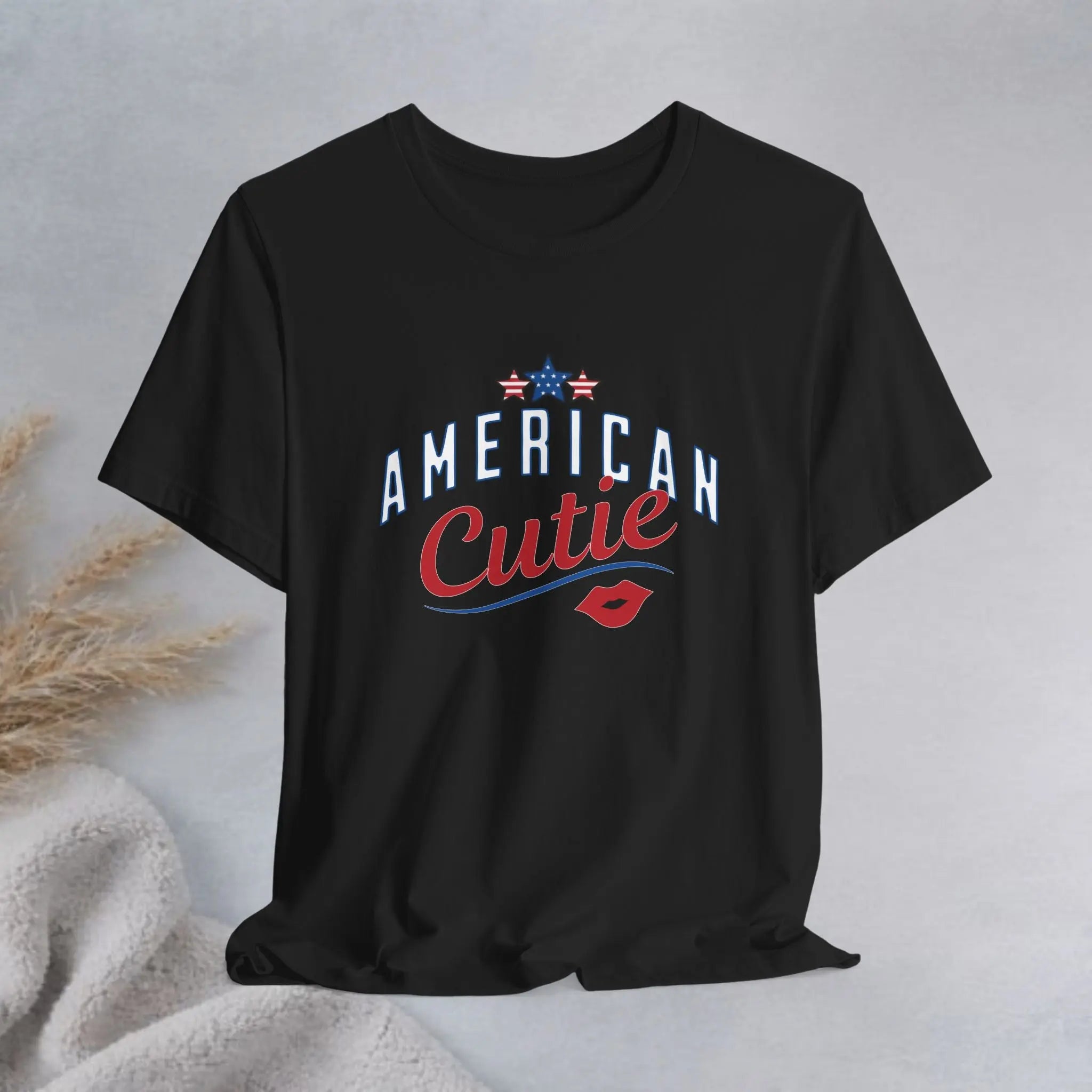 American Cutie Tee — Patriotic 4th of July Graphic T-Shirt Printify