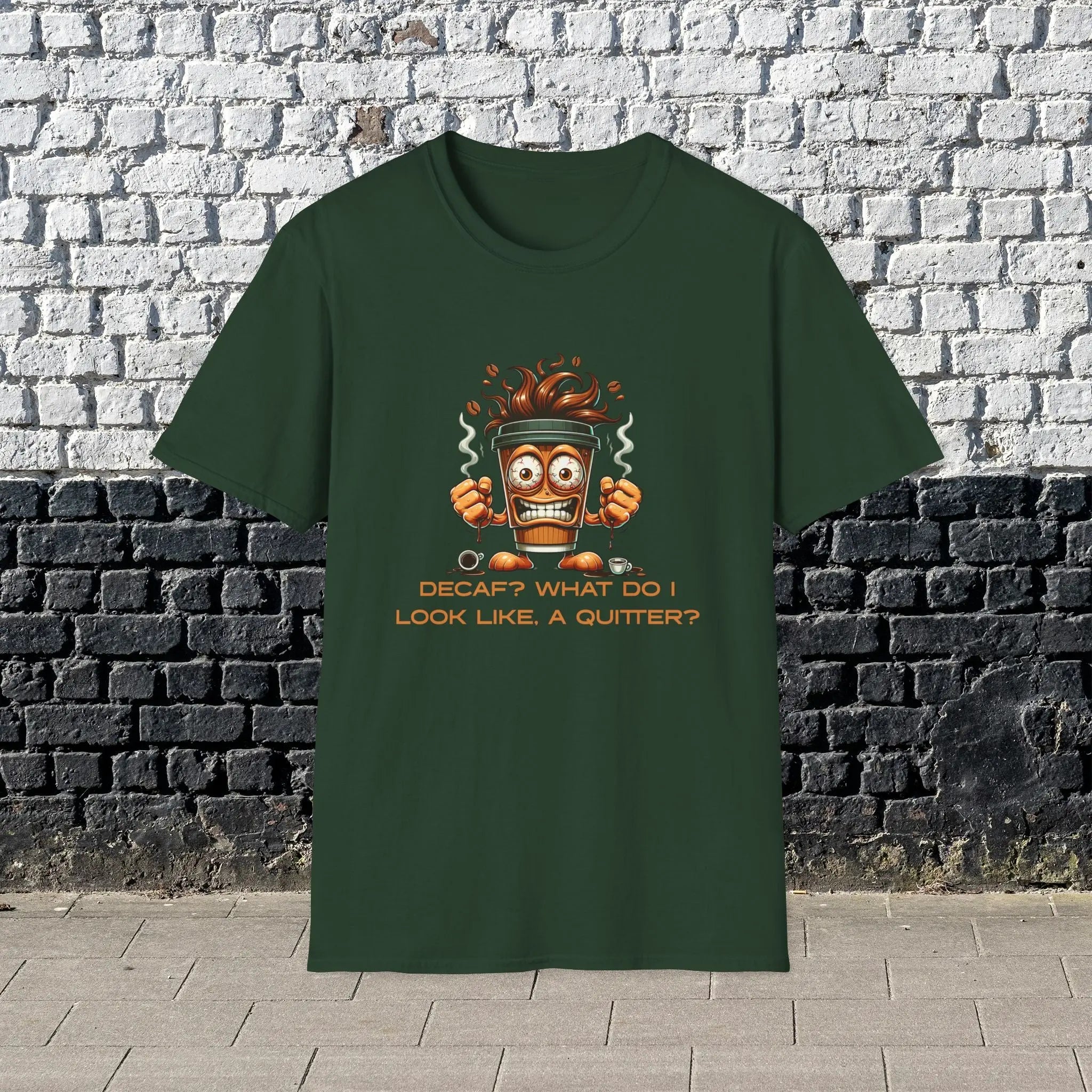 Decaf Quitter T-Shirt Printify