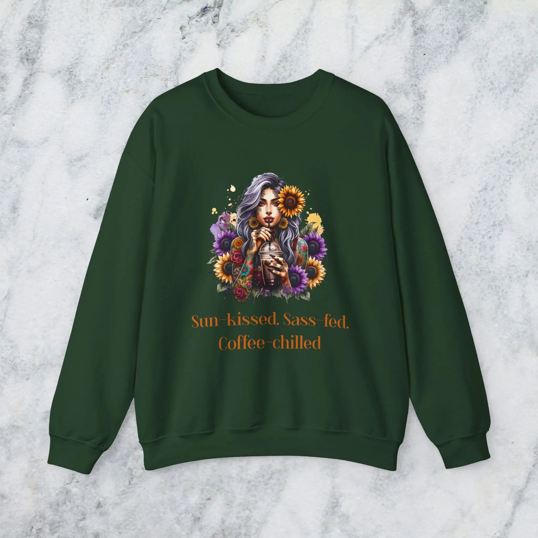 Sun-Kissed Sweatshirt Printify