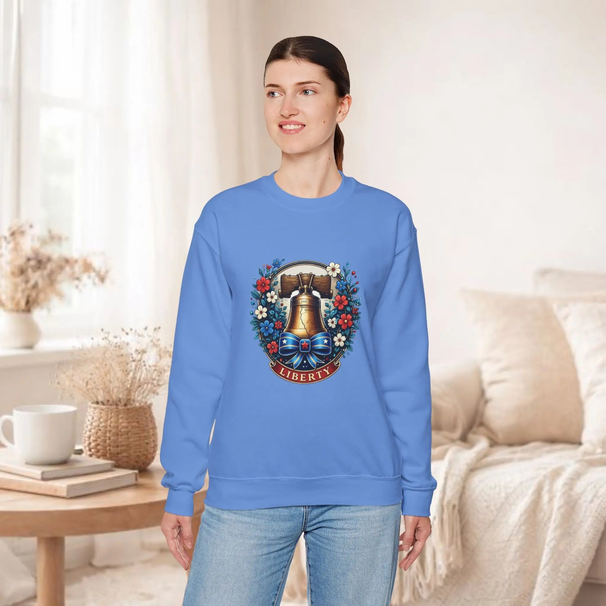 Liberty Bell Sweatshirt Printify
