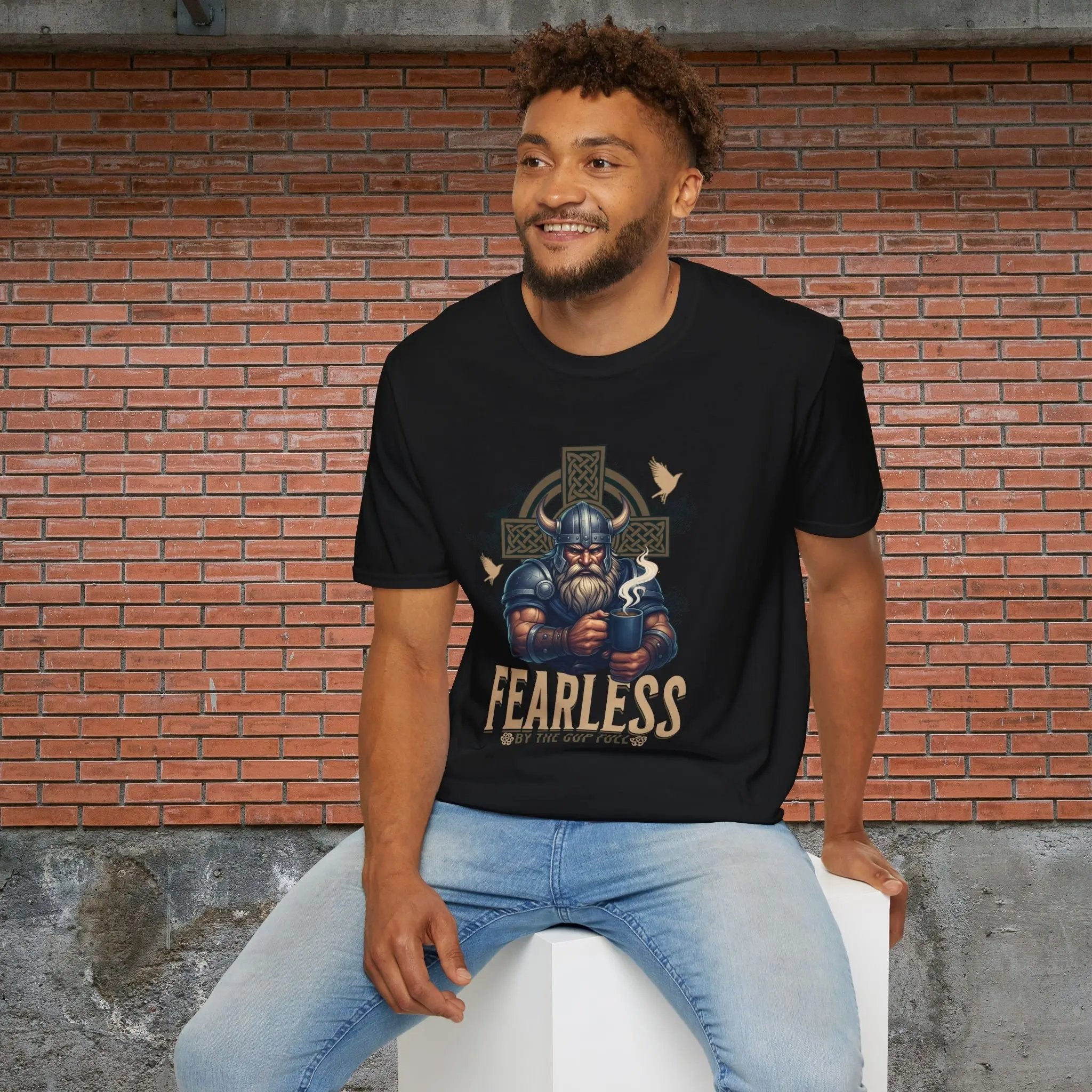 Fearless Viking T-Shirt Printify