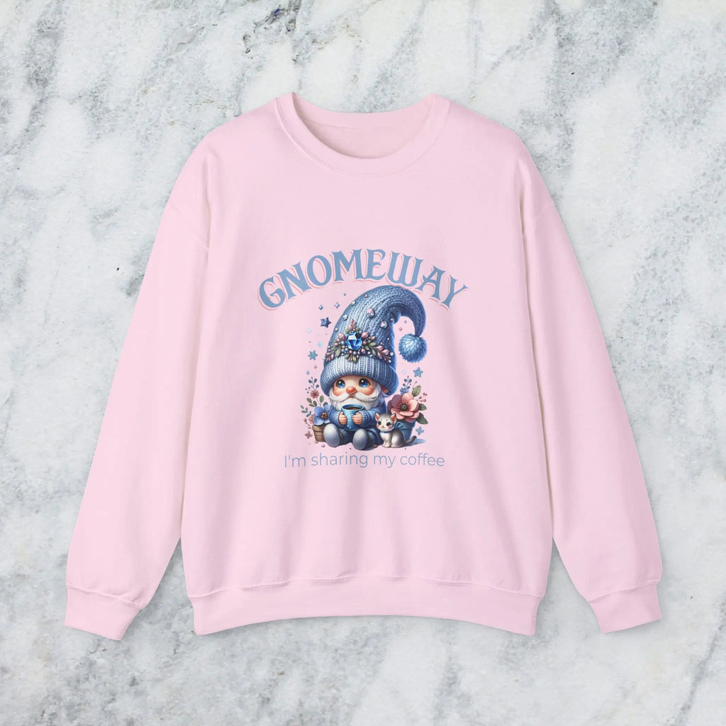Gnomeway Sweatshirt - I'm Not Sharing My Coffee, Cozy Crewneck, Gift for Coffee Lovers, Casual Pullover, Fall and Winter Fashion Printify