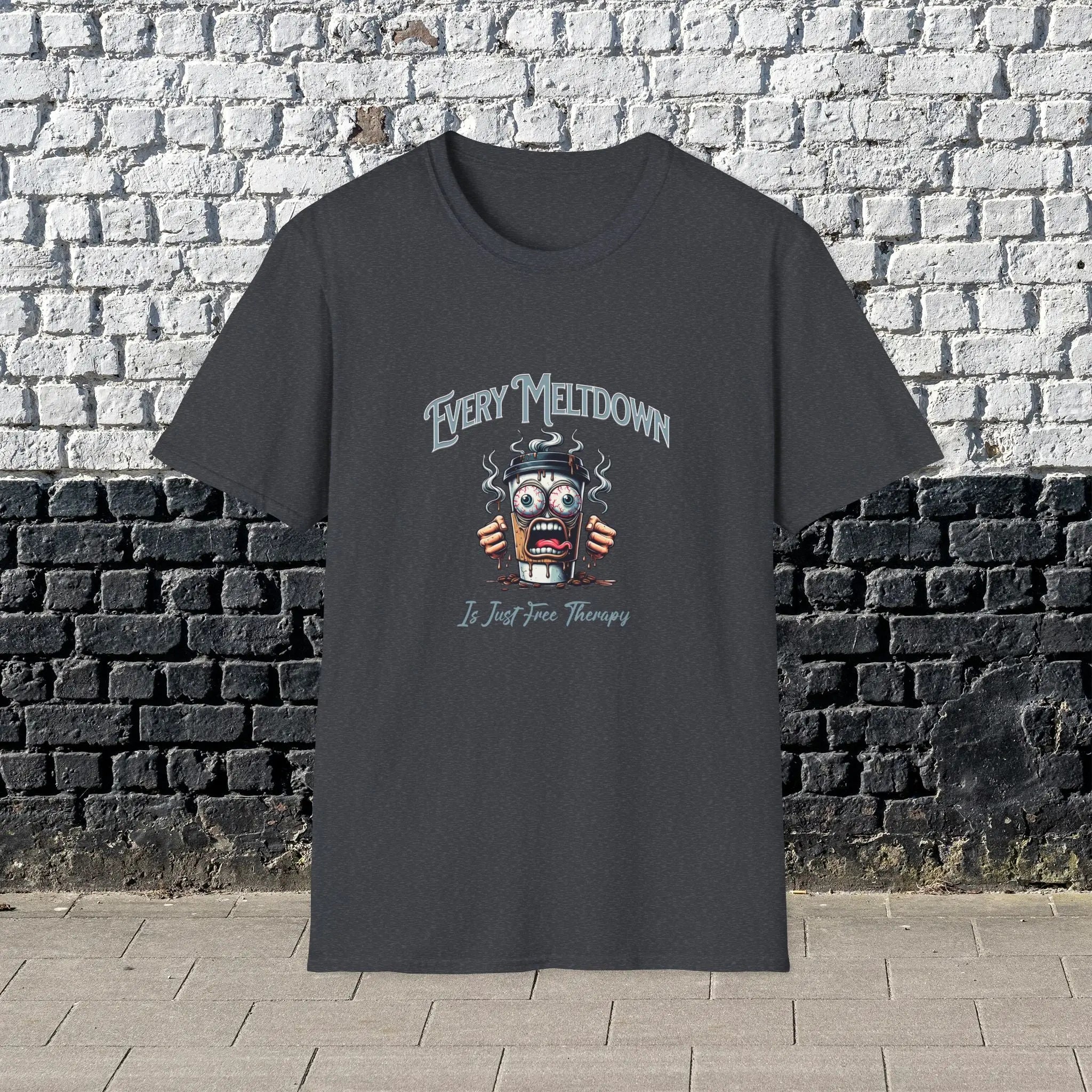 Therapy Coffee Cup T-shirt Printify