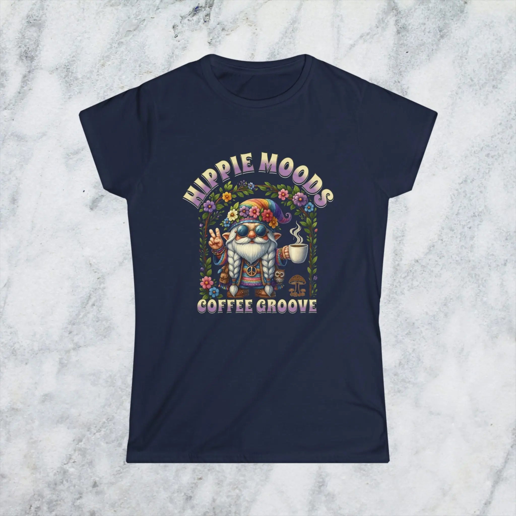 Hippie Moods Coffee Grove Tee Printify