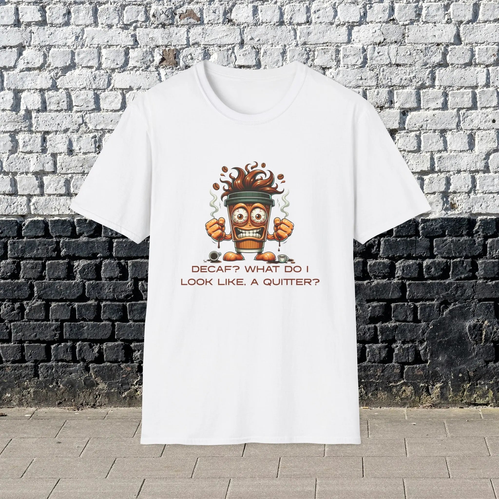 Decaf Quitter T-Shirt Printify