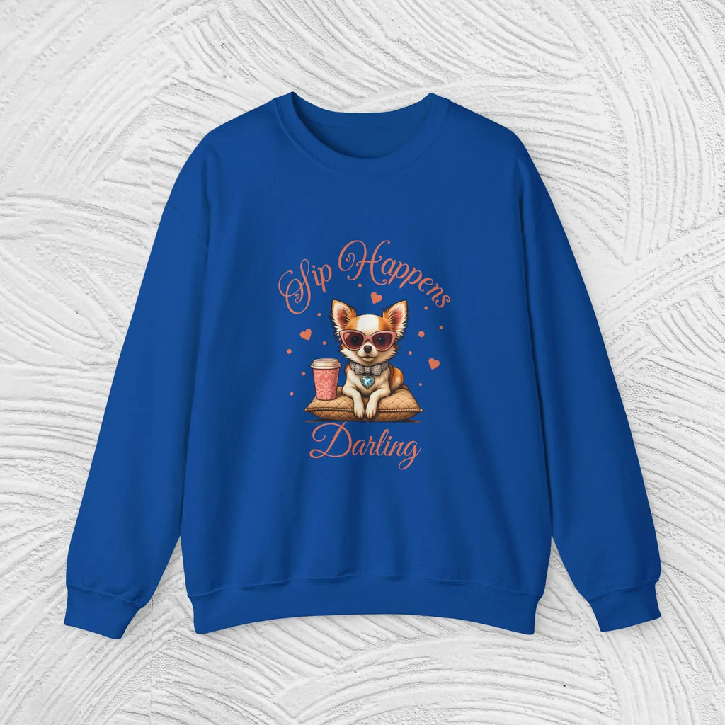 Sip Happens Darling Sweatshirt Printify