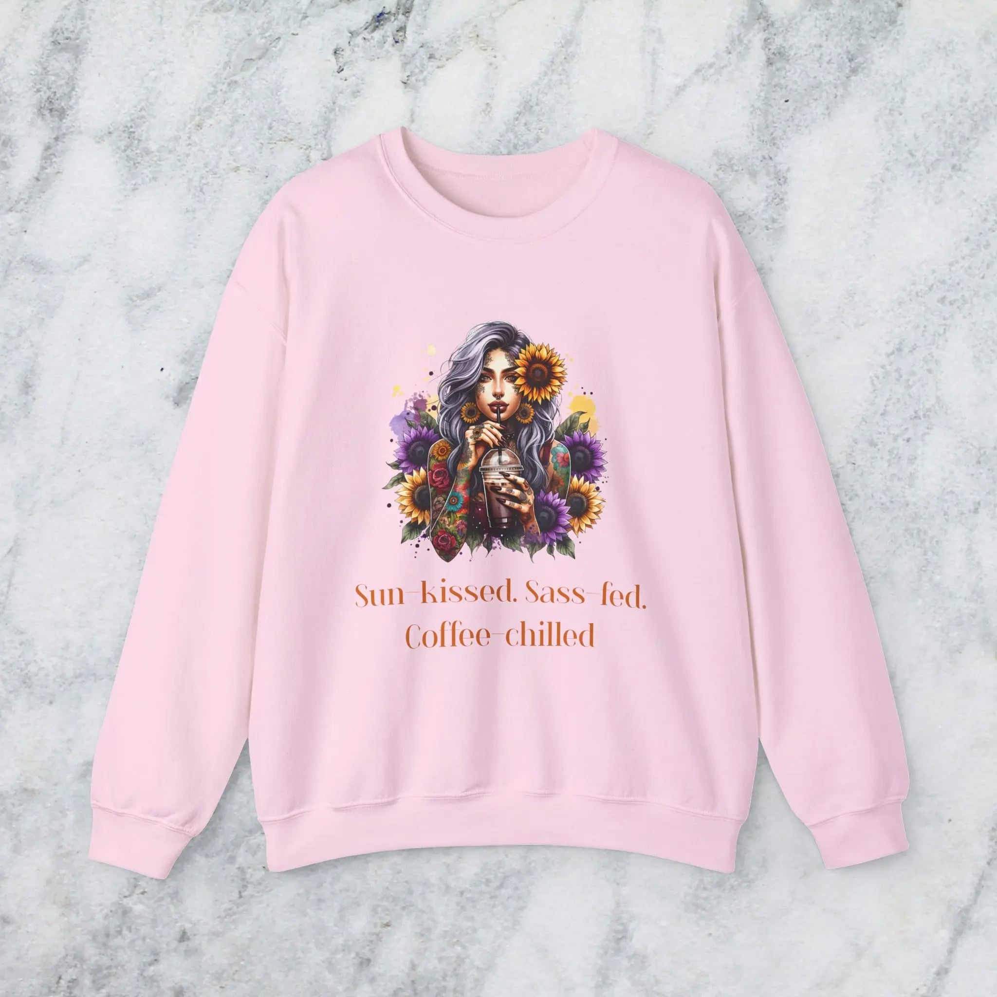 Sun-Kissed Sweatshirt Printify