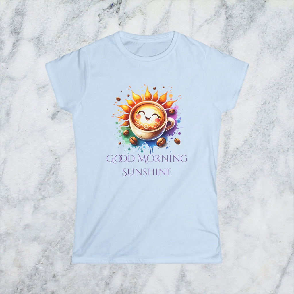 Good Morning Sunshine - Sunshine and Coffee Tee - Boldly Bitter Company